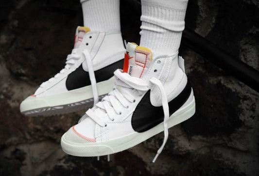 BLAZER JUMBO - WHITE / BLACK